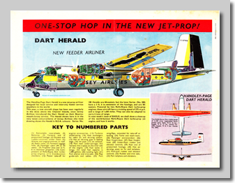 November 1961 - The Dart Herald (Jersey Airlines)